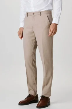Hombre Selected Pantalones De Vestir|Trajes>Pantalón de traje Slim Fit con lana