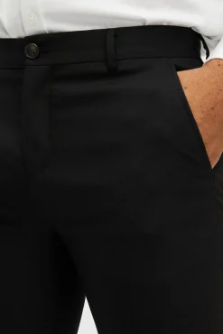 Hombre Selected Pantalones De Vestir|Trajes>Pantalón de traje Slim Fit con lana