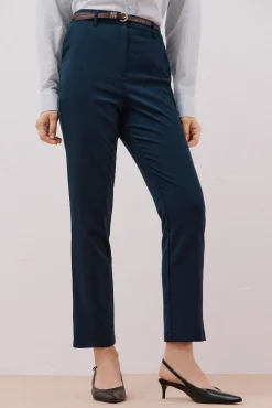 Mujer Cortefiel Pantalones>Pantalón de vestir con cinturón