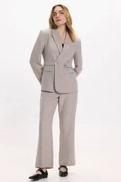 Mujer Vila Pantalones>Pantalón de vestir con viscosa