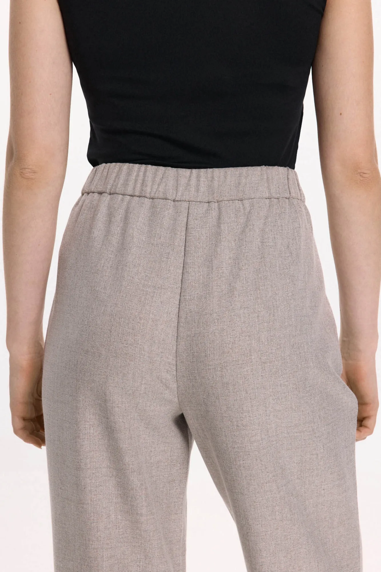 Mujer Vila Pantalones>Pantalón de vestir con viscosa