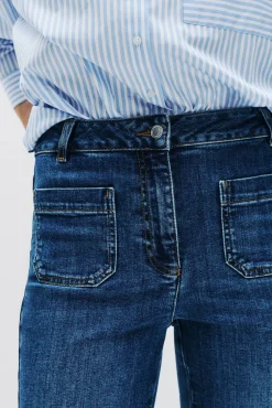 Mujer Caroll Vaqueros>Pantalón denim clásico