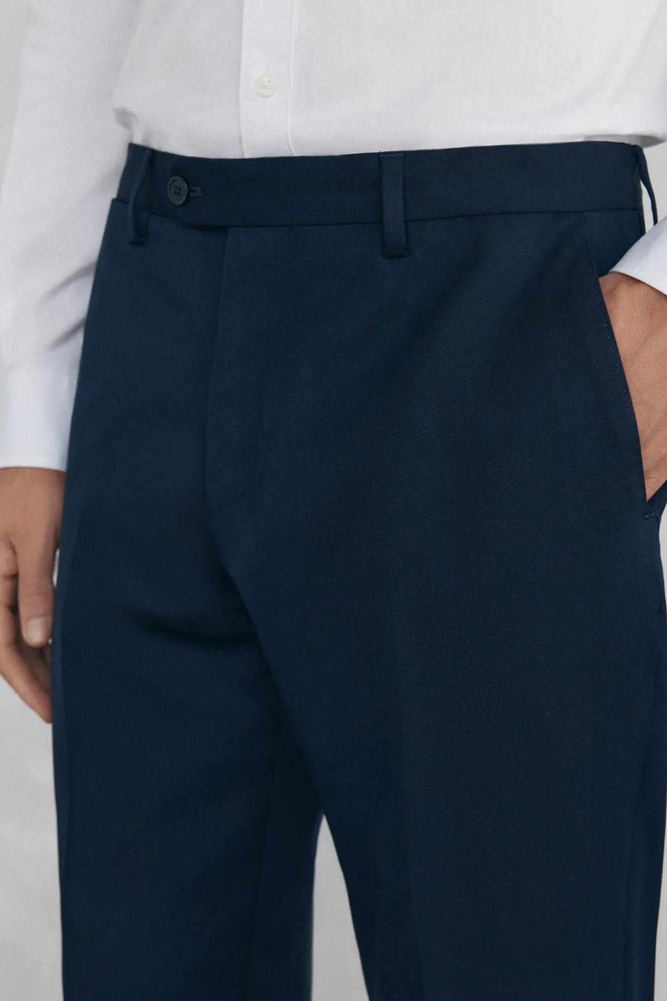 Hombre Pedro del Hierro Pantalones De Vestir|Trajes>Pantalón estructura bi-stretch slim fit