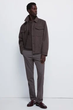 Hombre Springfield Pantalones>Pantalón estructura vigoré slim fit