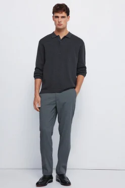 Hombre Springfield Pantalones>Pantalón estructura vigoré slim fit