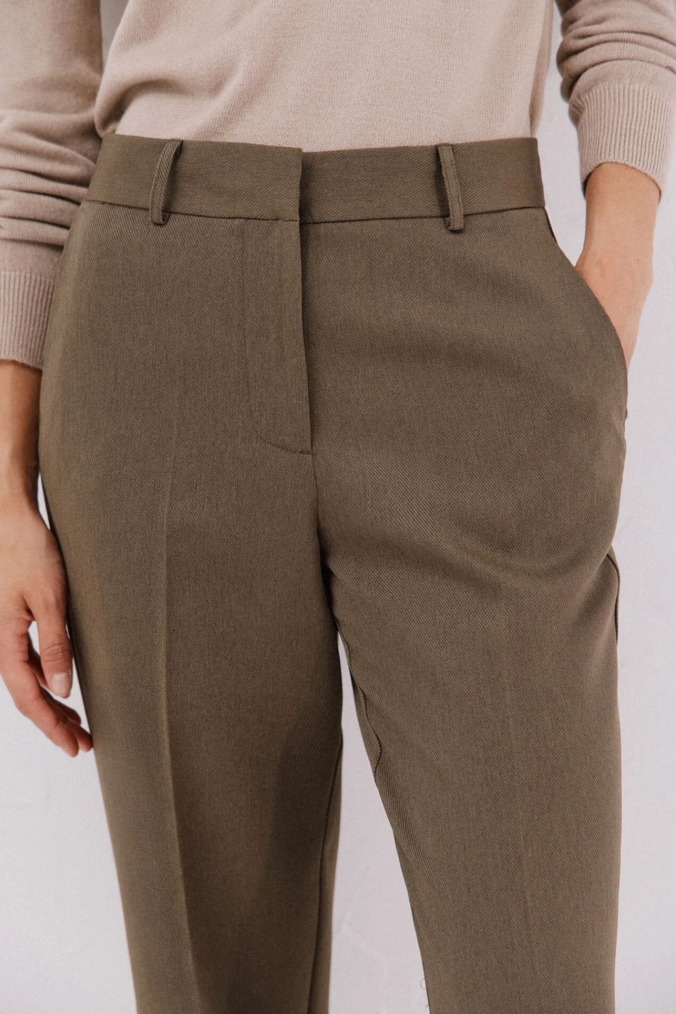 Mujer Cortefiel Pantalones>Pantalón flare vestir