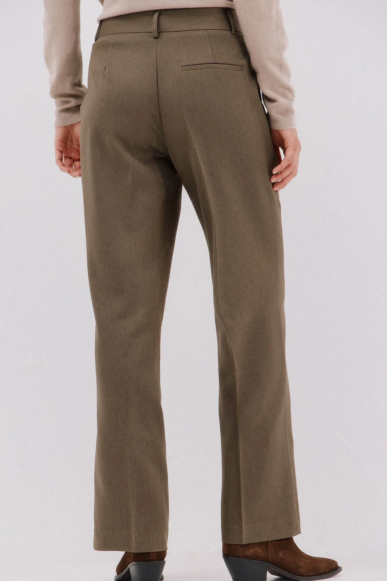 Mujer Cortefiel Pantalones>Pantalón flare vestir