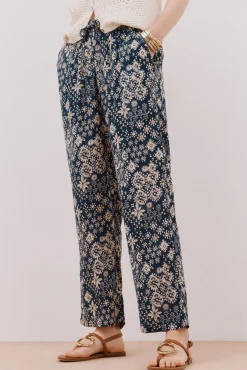 Mujer Cortefiel Pantalones>Pantalón fluído estampado