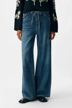 Mujer Object Vaqueros|Pantalones><noscript><img width=