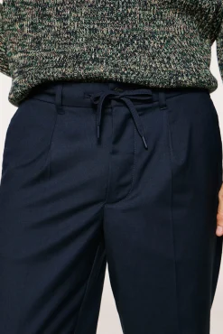 Hombre Selected Pantalones>Pantalón informal con pinza