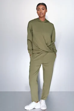 Mujer Dash and Stars Deporte>Pantalón jogger kaki