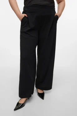 Mujer Vero Moda Curve Pantalones>Pantalón largo de pata ancha Curve