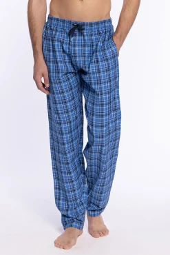 Hombre Punto Blanco Pijamas>Pantalón largo de pijama tela Basix