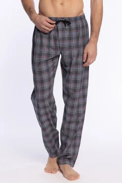 Hombre Punto Blanco Pijamas>Pantalón largo de pijama tela Basix