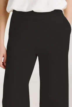 Mujer Vila Pantalones>Pantalón largo de punto con viscosa