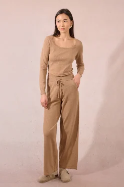 Mujer Molly Bracken Pantalones>Pantalón largo de tiro alto