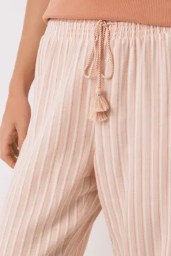 Mujer Women'secret Pijamas|Pijamas>Pantalón largo franela rayas