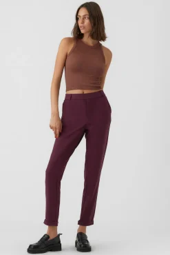 Mujer Vero Moda Pantalones>Pantalón largo recto