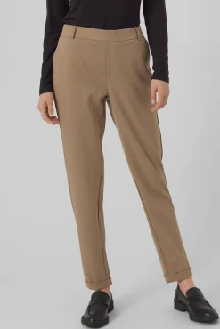 Mujer Vero Moda Pantalones>Pantalón liso con cintura normal