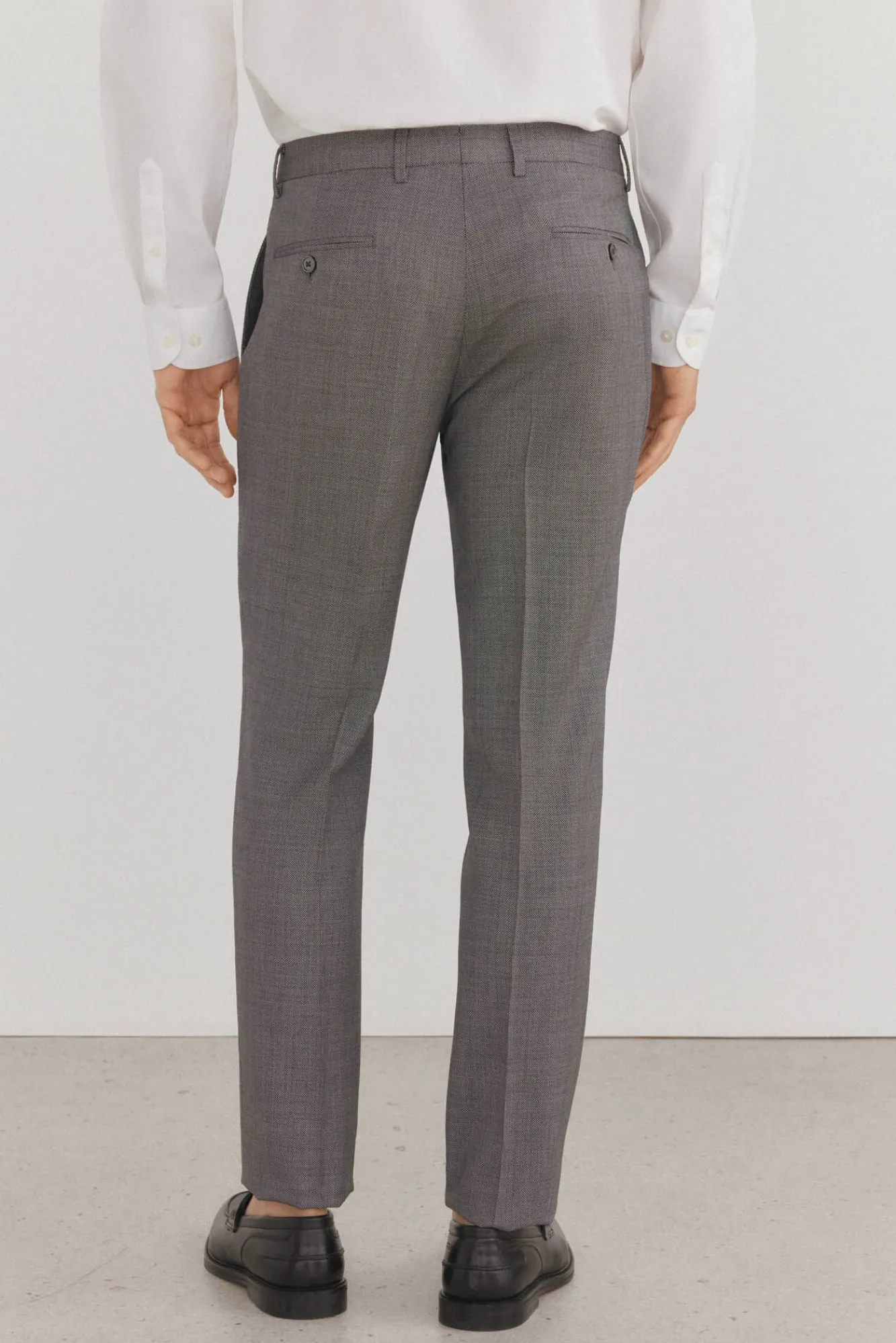 Hombre Pedro del Hierro Pantalones De Vestir|Trajes>Pantalón ojo de perdiz bi-stretch slim fit