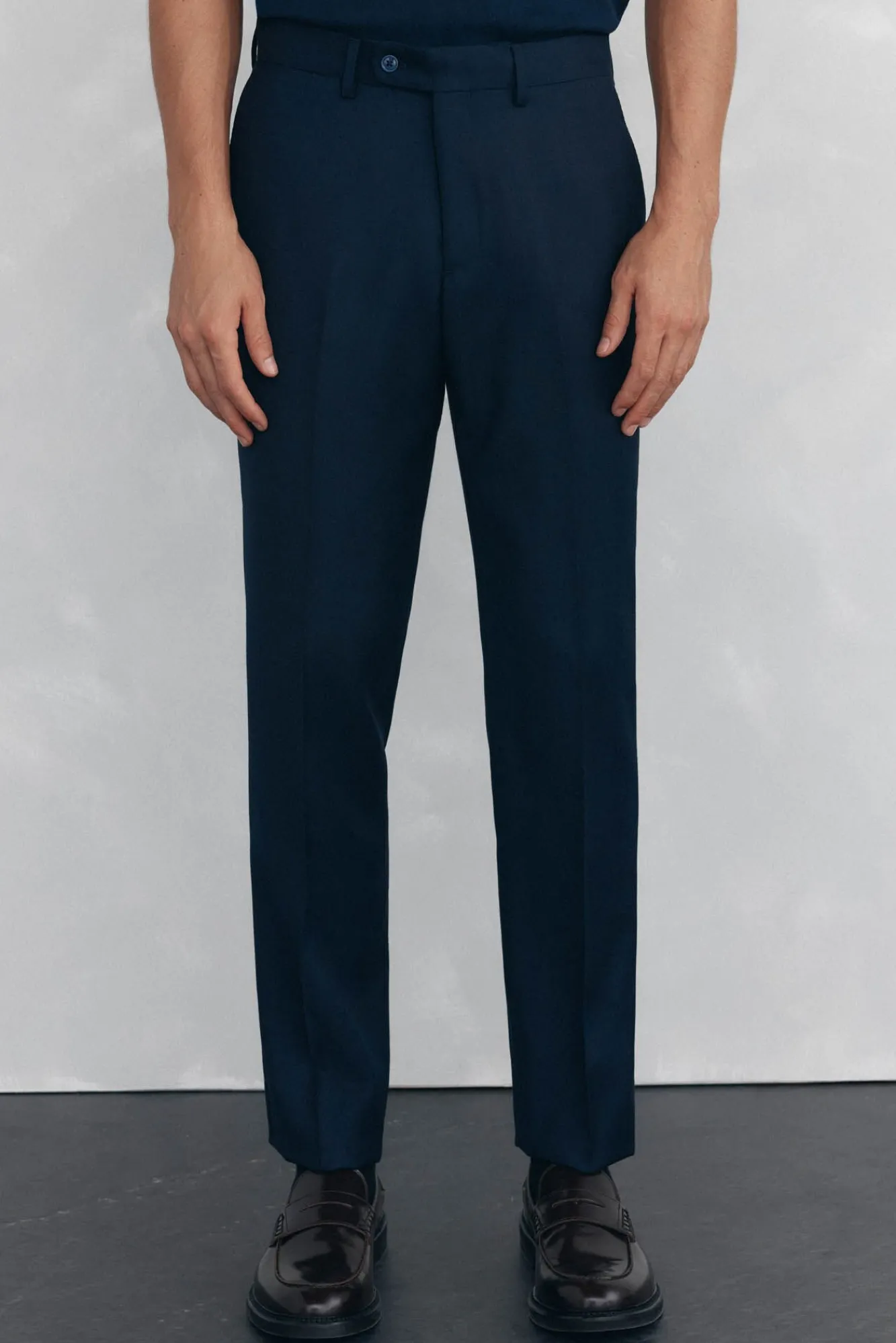 Hombre Pedro del Hierro Pantalones De Vestir|Trajes>Pantalón ojo de perdiz bi-stretch slim fit