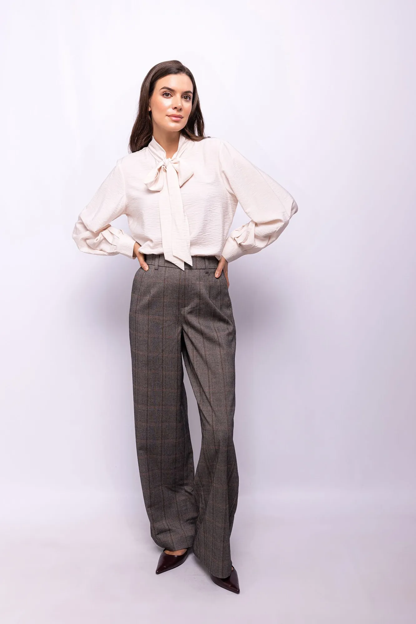 Mujer Object Pantalones>Pantalón pernera ancha