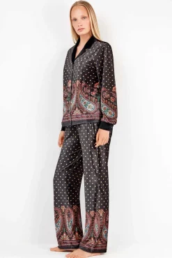 Mujer Gisela Pijamas|Pijamas>Pantalón pijama terciopelo