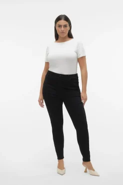 Mujer Vero Moda Curve Vaqueros|Pantalones>Pantalón pitillo talla grande