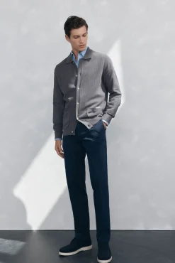 Hombre Pedro del Hierro Pantalones|Chinos>Pantalón premium chino regular fit