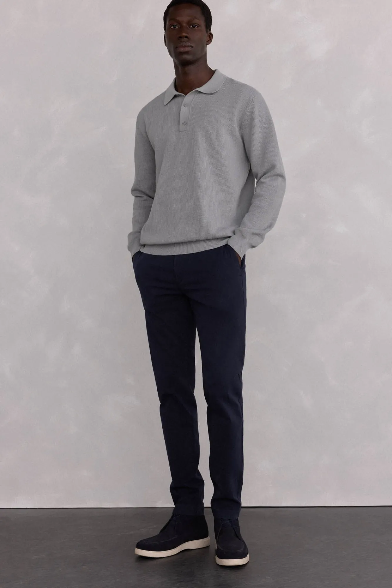 Hombre Pedro del Hierro Pantalones|Chinos>Pantalón premium chino slim fit