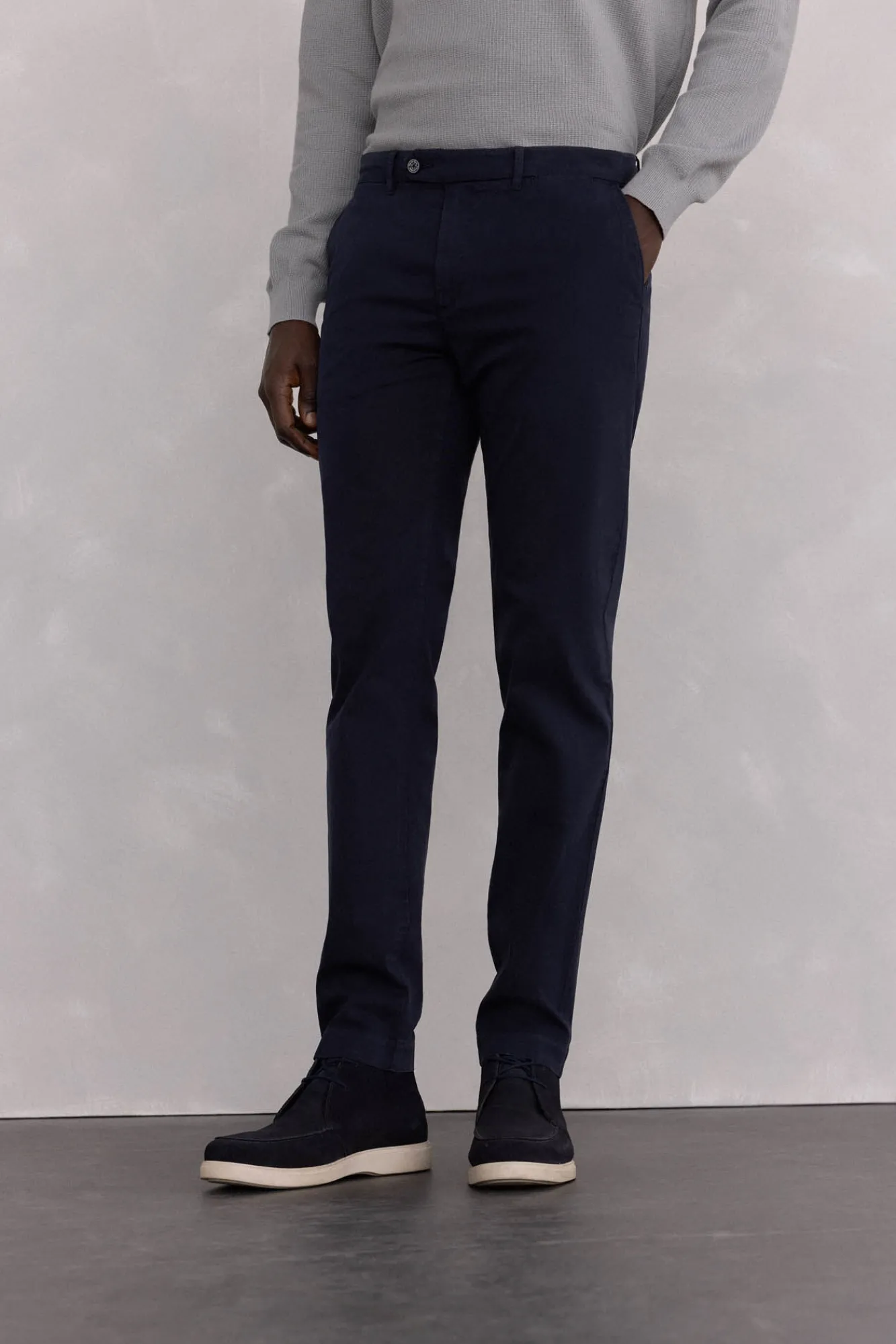 Hombre Pedro del Hierro Pantalones|Chinos>Pantalón premium chino slim fit