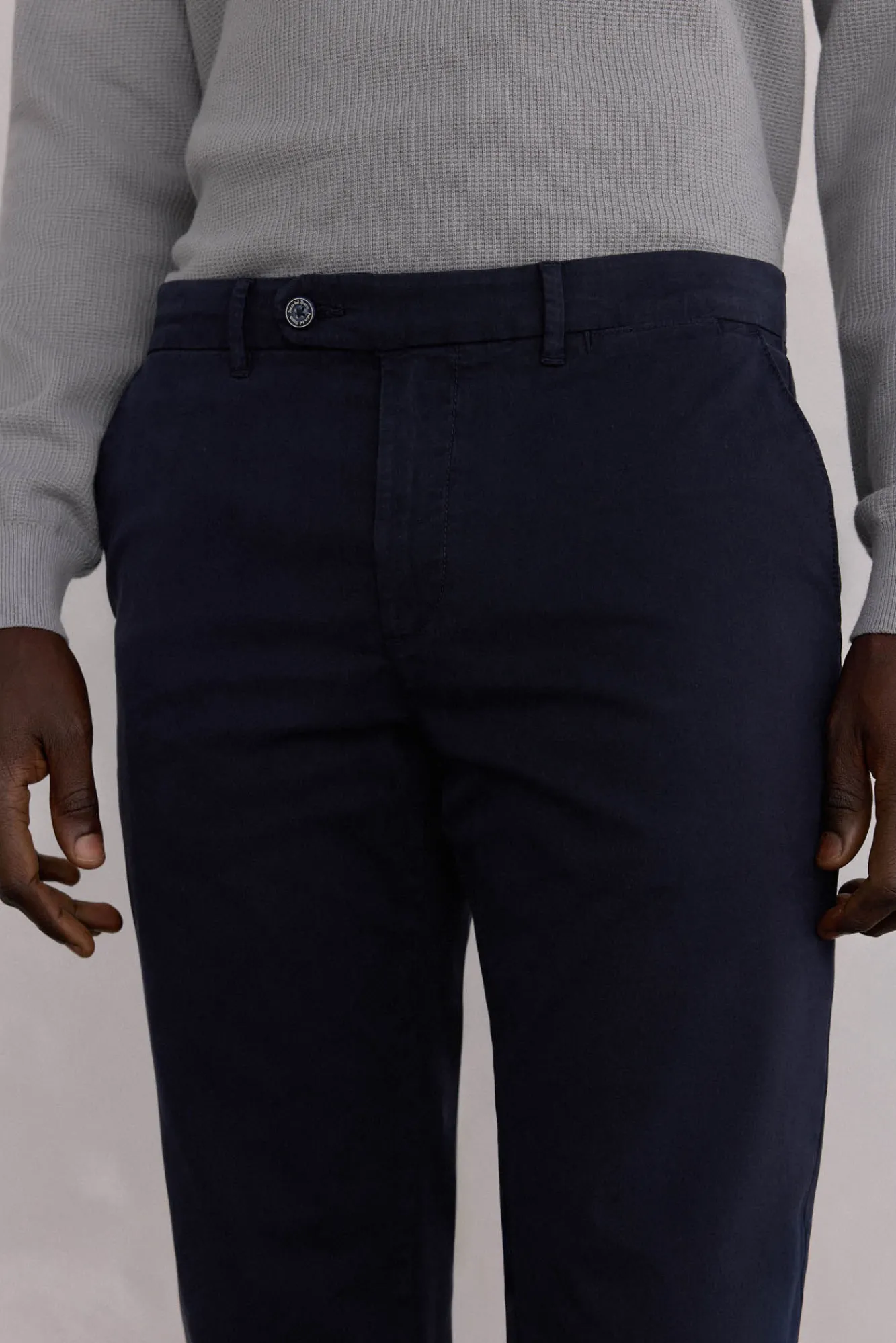 Hombre Pedro del Hierro Pantalones|Chinos>Pantalón premium chino slim fit