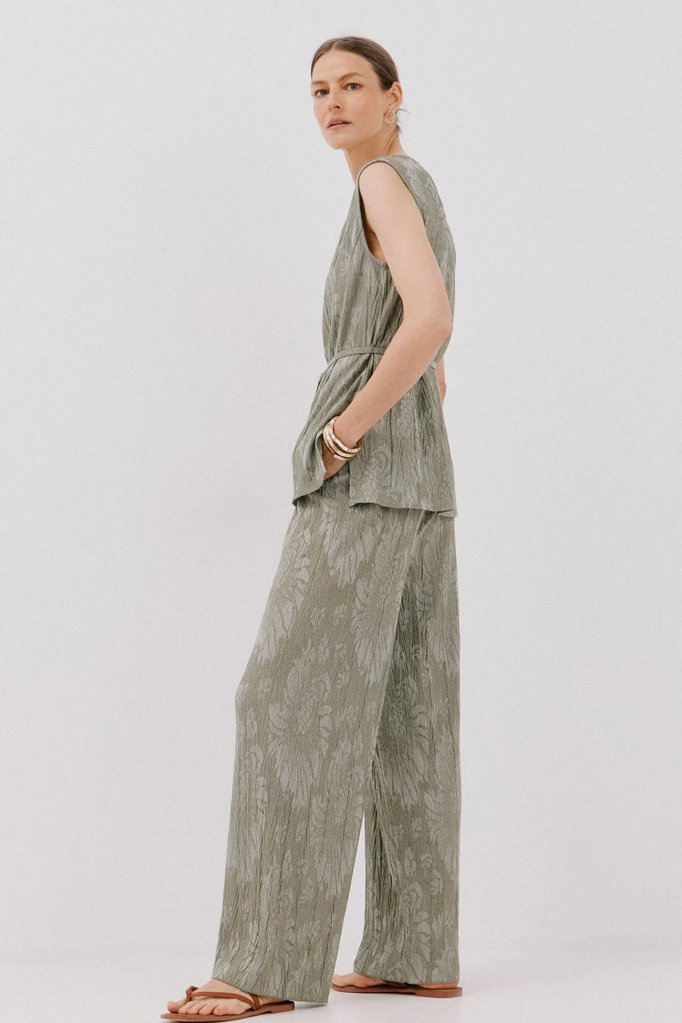 Mujer Cortefiel Deporte|Pantalones>Pantalón punto jacquard