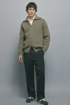 Hombre Springfield Pantalones>Pantalón rayas straight fit