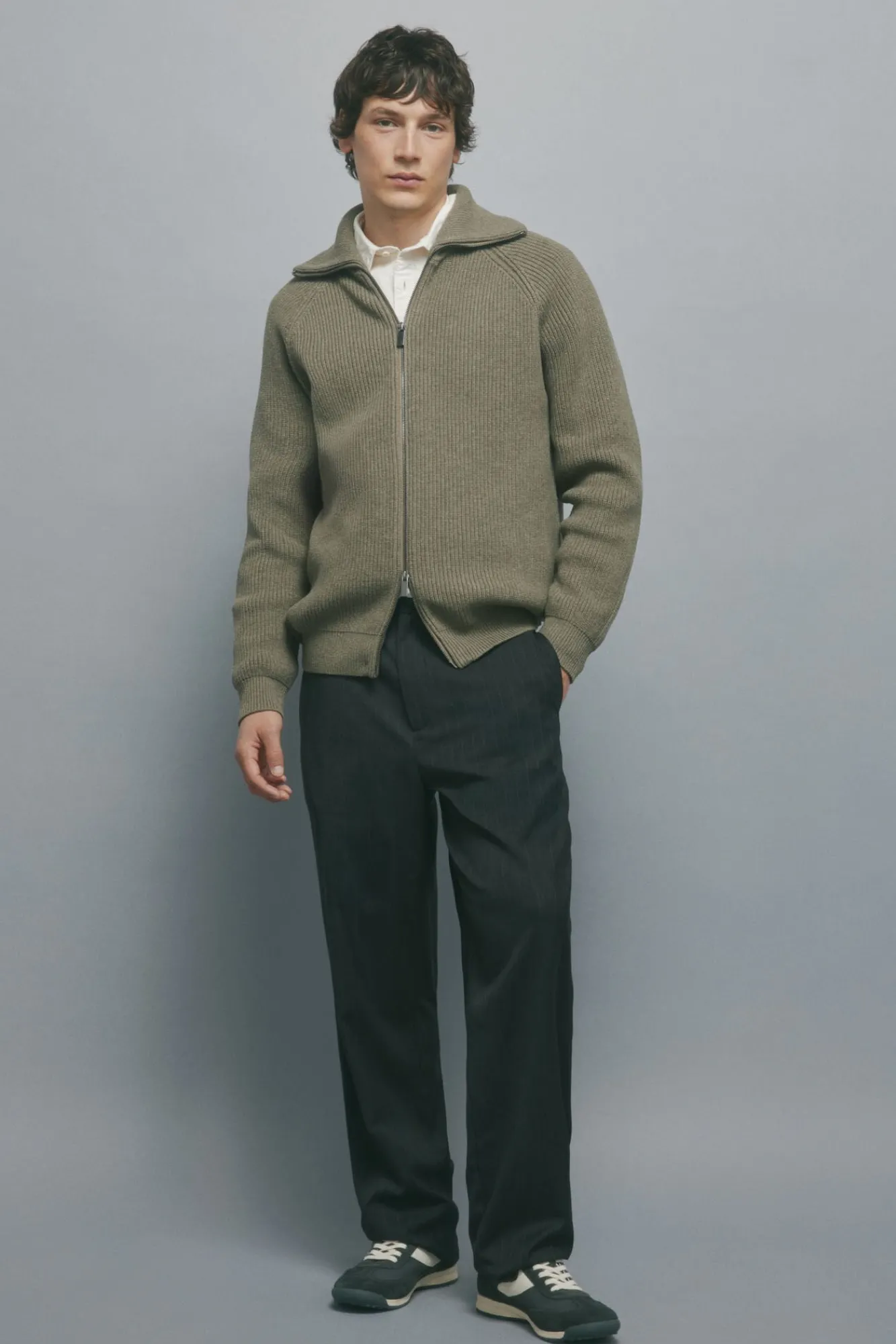 Hombre Springfield Pantalones>Pantalón rayas straight fit