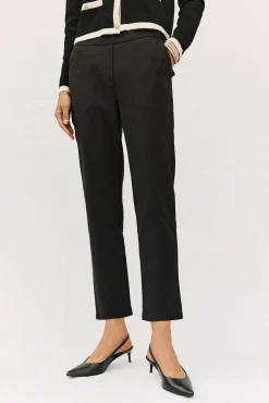 Mujer Cortefiel Pantalones>Pantalón recto con goma en la espalda