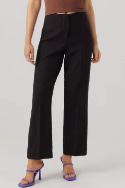 Mujer Vero Moda Pantalones>Pantalón recto de mujer de talle alto