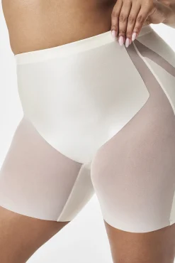 Mujer Spanx Ropa Interior>Pantalón satén y tul moldeador Shaping satin