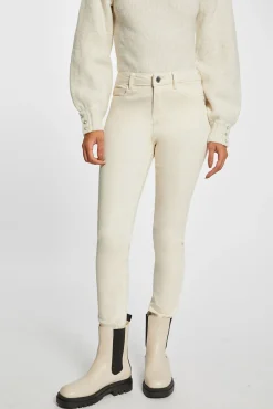 Mujer Morgan Pantalones>Pantalón slim talle estándar