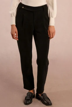 Mujer Molly Bracken Pantalones>Pantalón tobillero en tejido de micropana