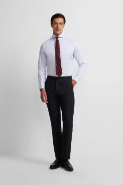 Hombre Silbon Pantalones De Vestir|Trajes>Pantalón traje clasico espiga