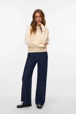 Mujer Vero Moda Vaqueros>Pantalón vaquero detalle cadena