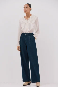 Mujer Cortefiel Vaqueros>Pantalón vaquero pinzas