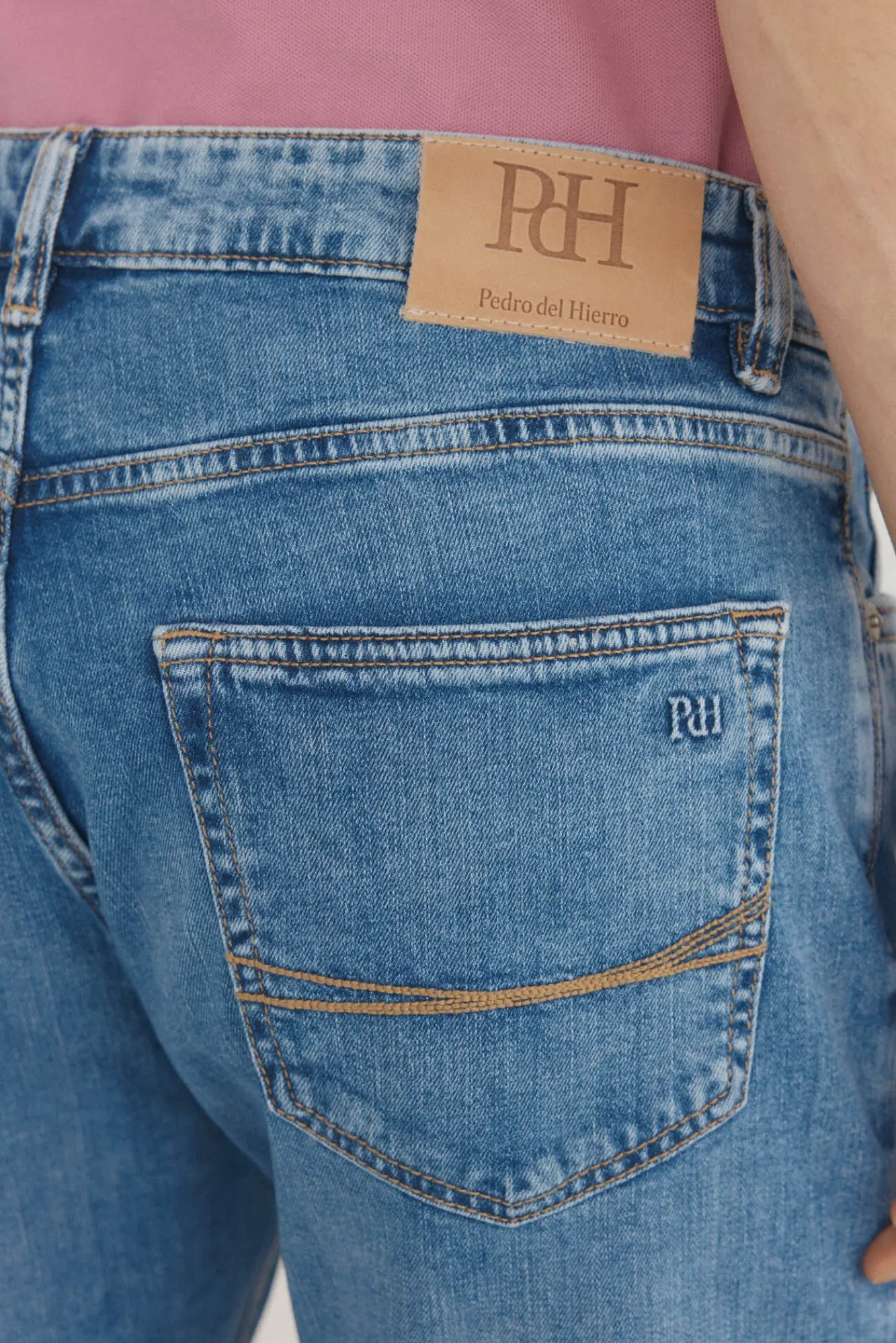 Hombre Pedro del Hierro Vaqueros|Pantalones>Pantalón vaquero premium flex regular fit