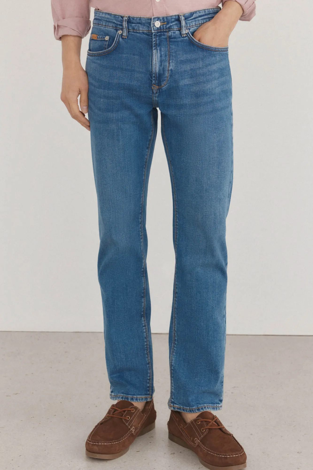 Hombre Pedro del Hierro Vaqueros|Pantalones>Pantalón vaquero premium flex regular fit