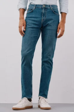 Hombre Cortefiel Vaqueros>Pantalón vaquero slim fit
