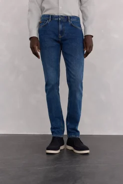 Hombre Pedro del Hierro Vaqueros|Pantalones>Pantalón vaquero slim fit