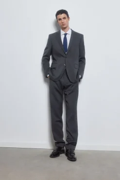 Hombre Pedro del Hierro Pantalones De Vestir|Trajes>Pantalon liso bi-stretch tailored