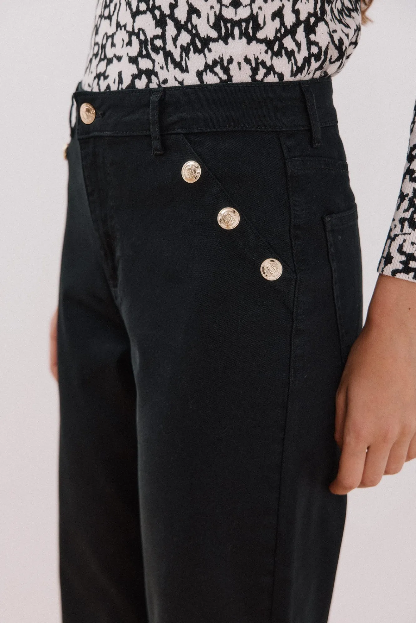 Mujer Cortefiel Vaqueros|Pantalones>Pantalones buttons