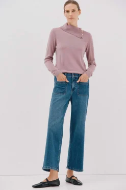 Mujer Cortefiel Vaqueros|Pantalones>pantalones marine bolsillos